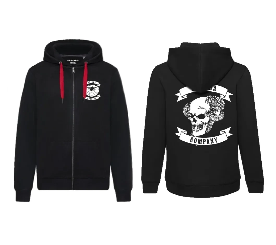 Skull Zip Hoodie sw-ws