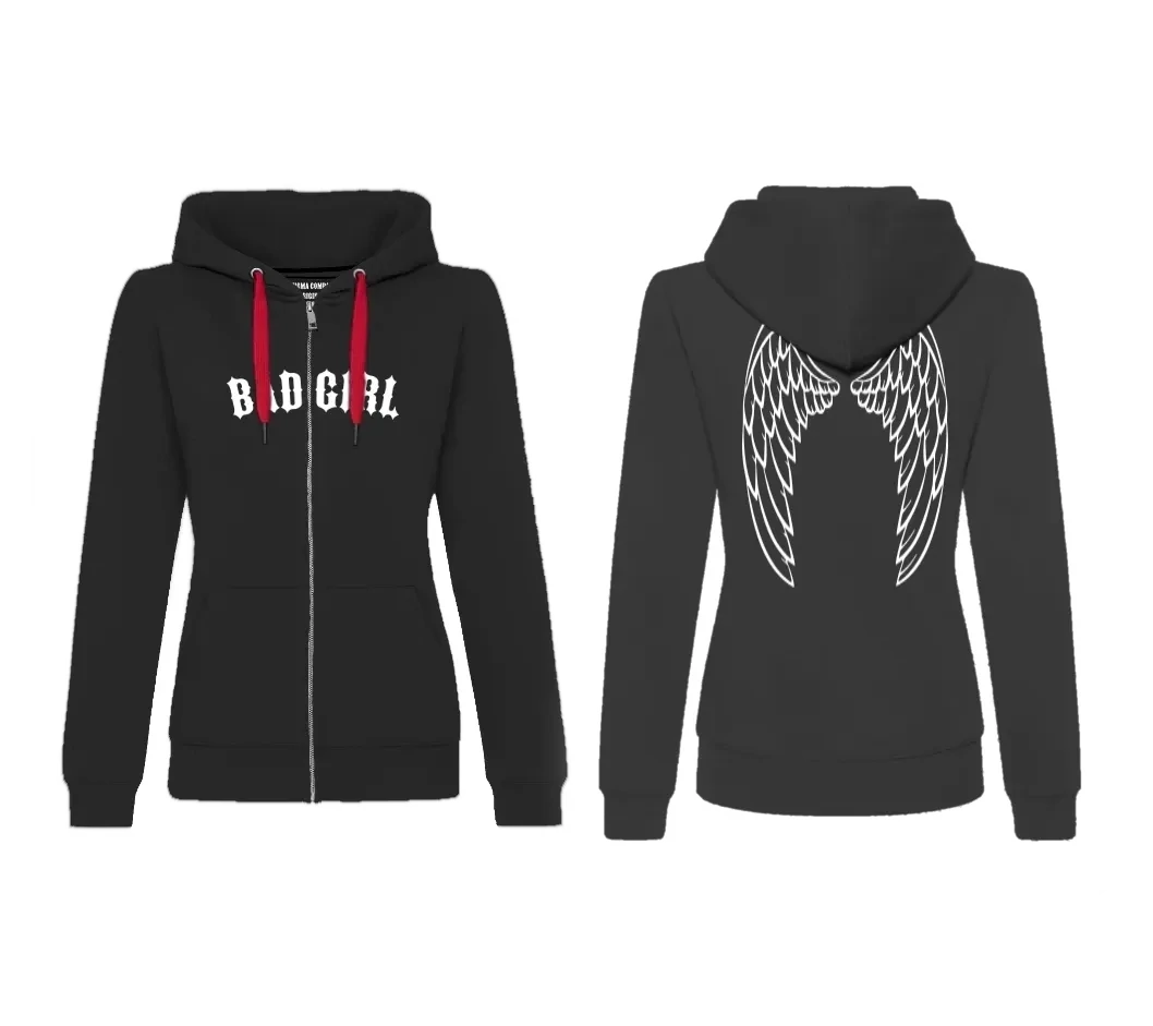 Bad Girl Zip Hoodie sw-ws