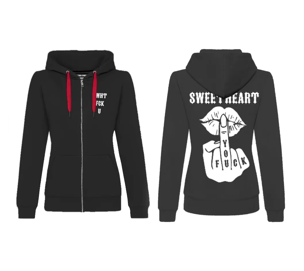 SWHT FCK U Zip Hoodie sw-ws