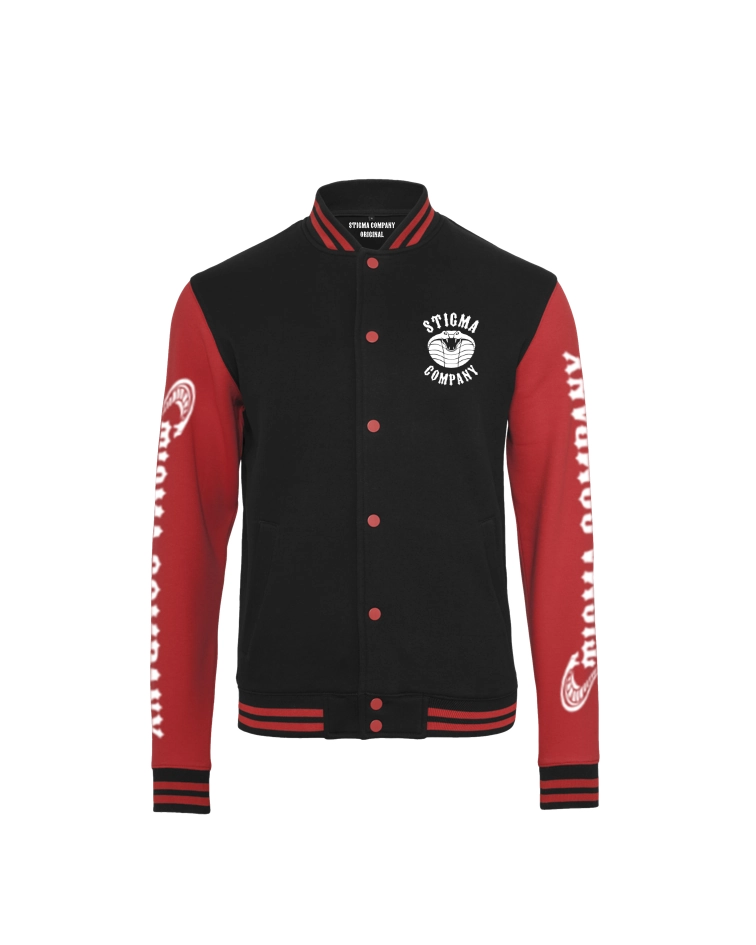 The First College Jacke sw-rt-ws
