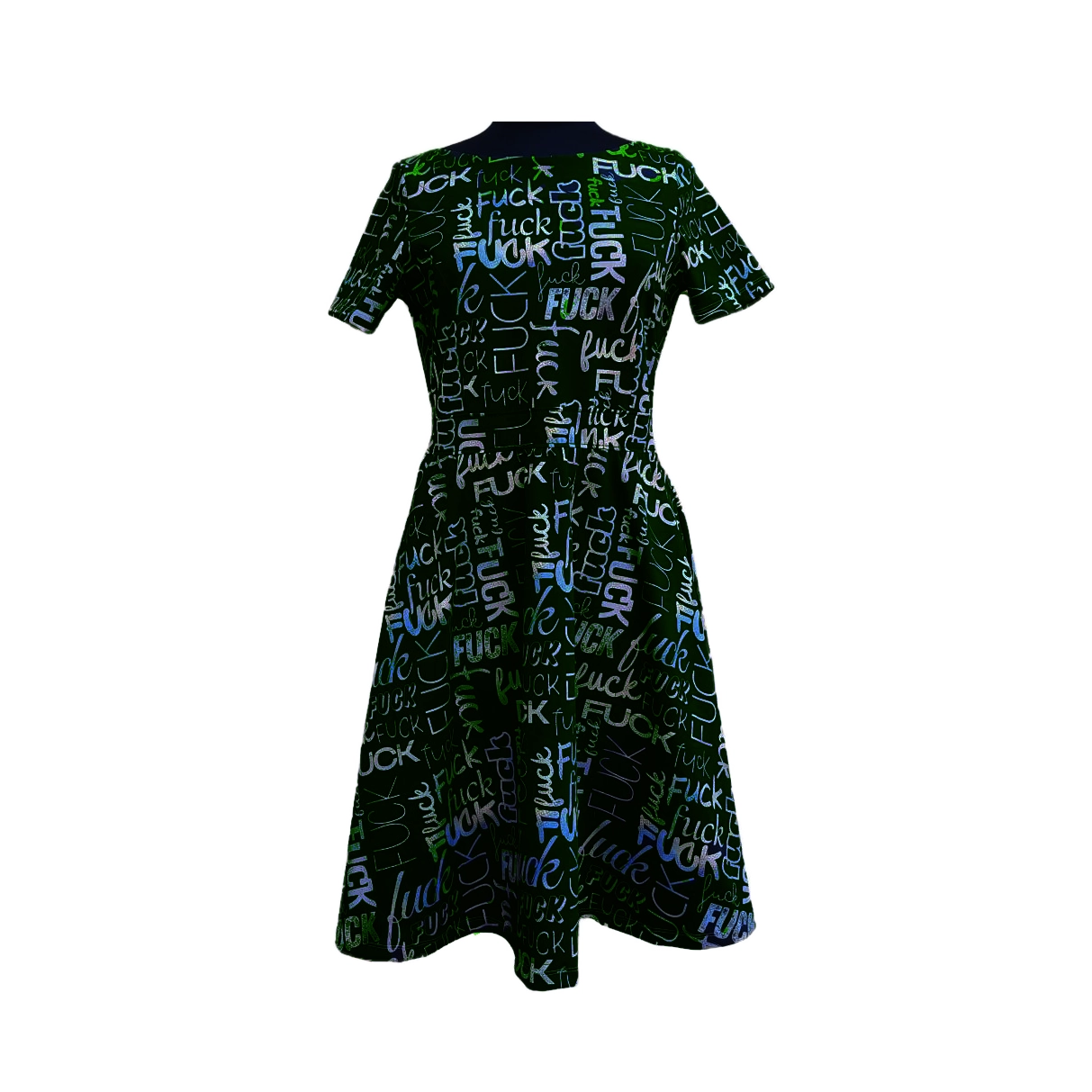 Fuck dress round neck sw