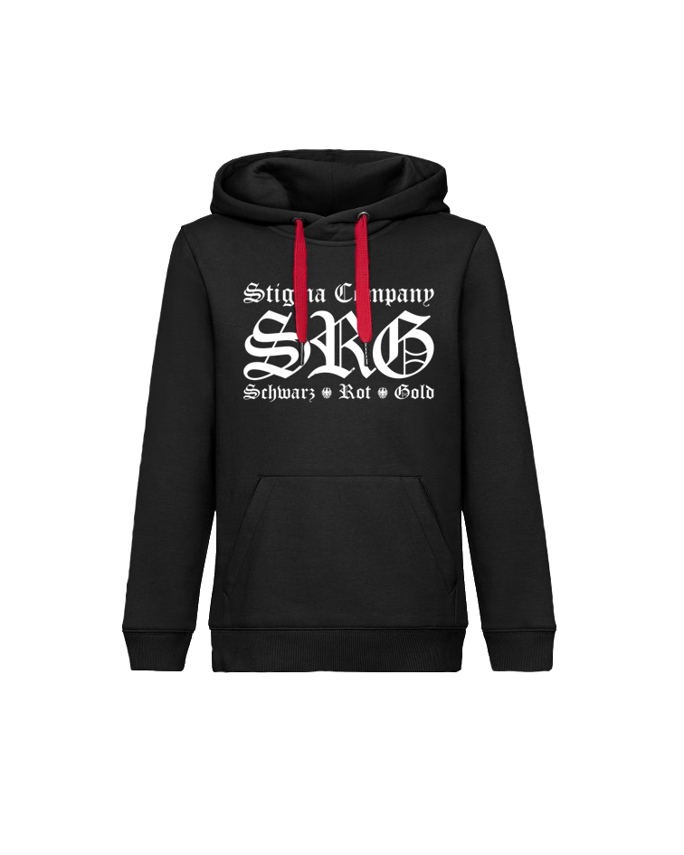 S.R.G. Schwarz Rot Gold Hoodie sw-ws