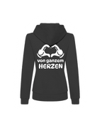 F*CK DICH von ganzem Herzen Hoodie sw-ws