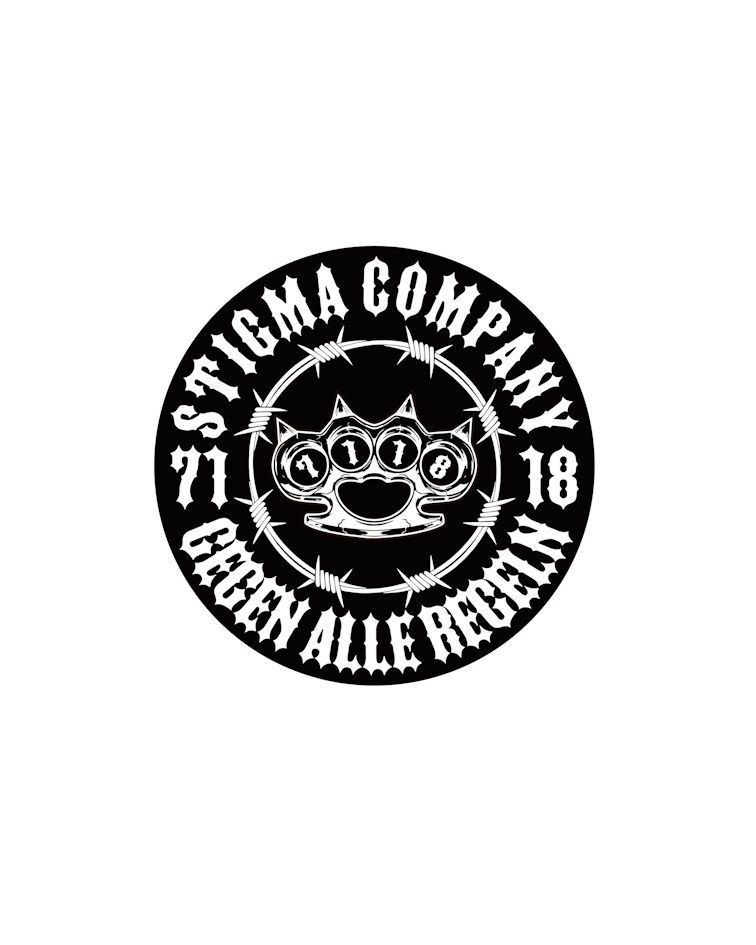 7118 Gegen alle Regeln Sticker
