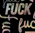 Fuck Kleid Rundhals sw